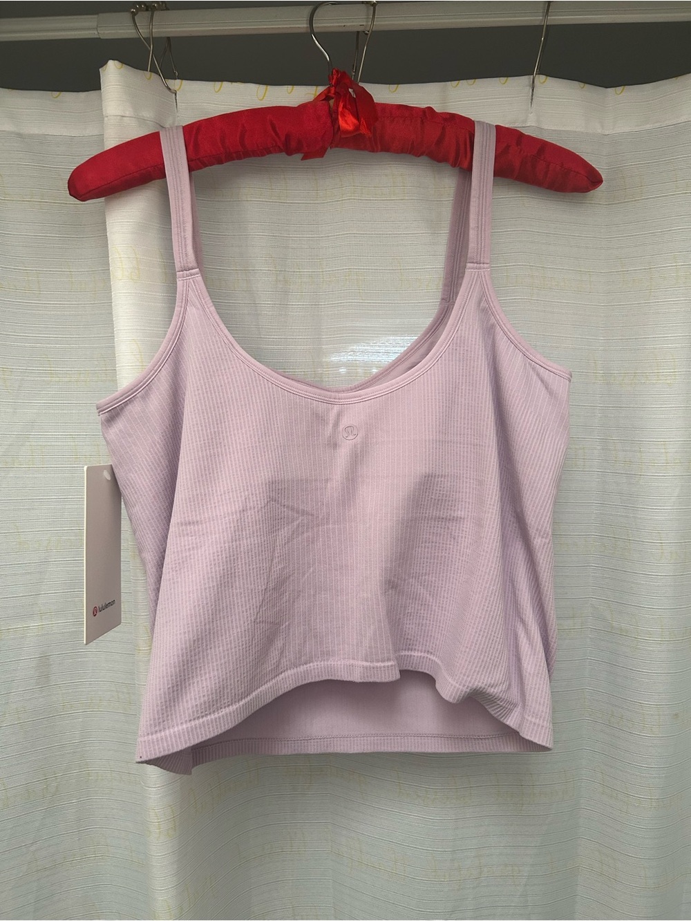 Lululemon NWT Lavender Ribbed Cami & Shorts Set - Picture 3 of 7